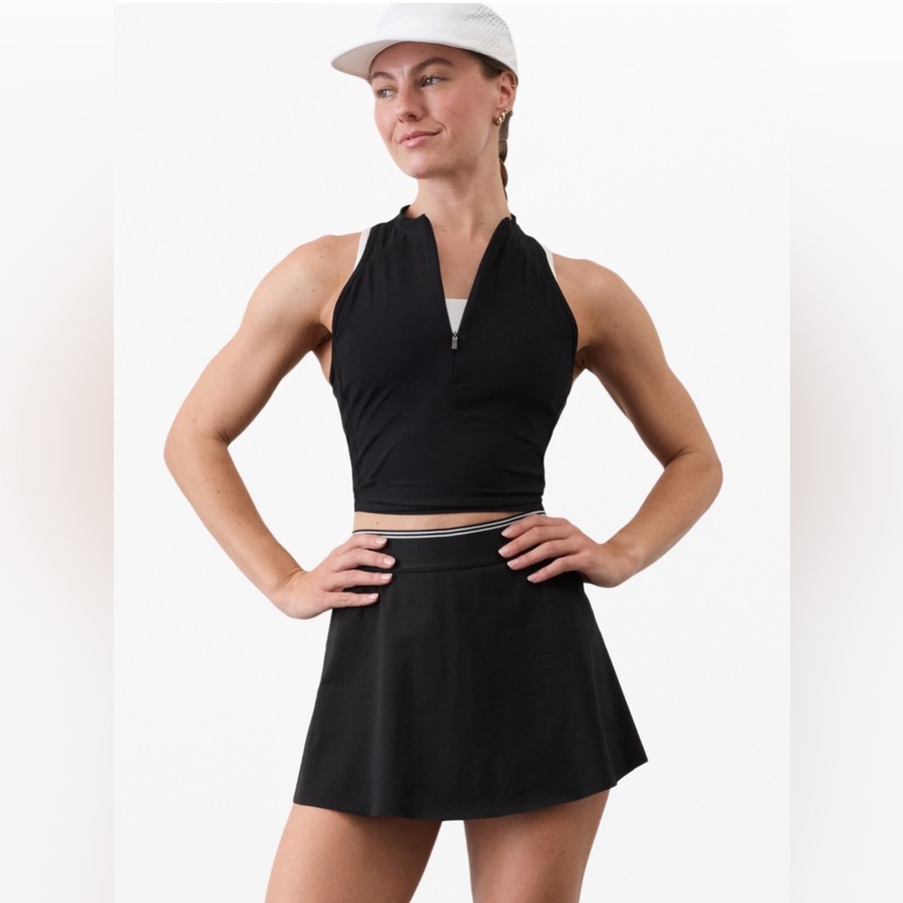 Ace advantage high rise tipped 13.5 inch Skort Athleta